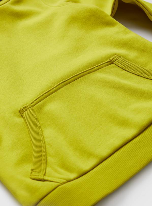 Solid hot sale yellow hoodie